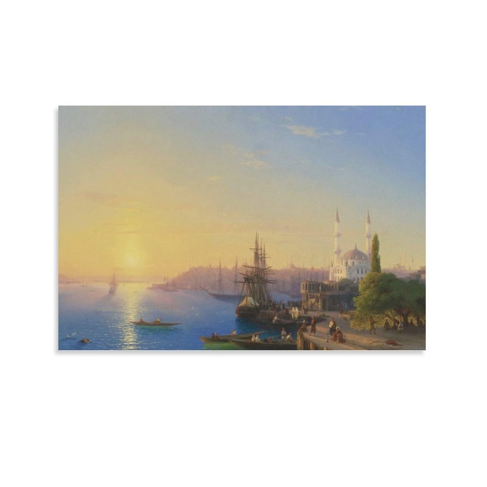 IKAiwasowski、難破船-絵画、1888 Ivan Aivazovsky コンスタンティノー
